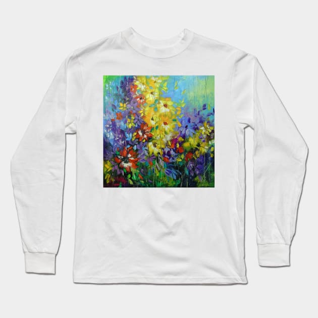 Bright melody 2 Long Sleeve T-Shirt by OLHADARCHUKART